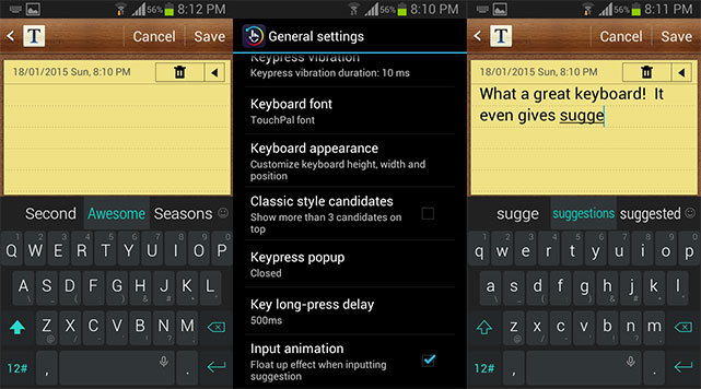  Aplikasi Keyboard Android dengan Material Design Baca! TouchPal Keyboard, Aplikasi Keyboard Android dengan Material Design