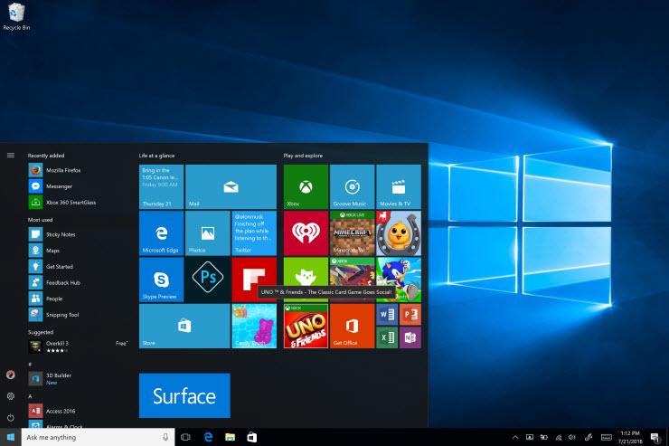 Microsoft Menyiapkan Windows 10 Lean