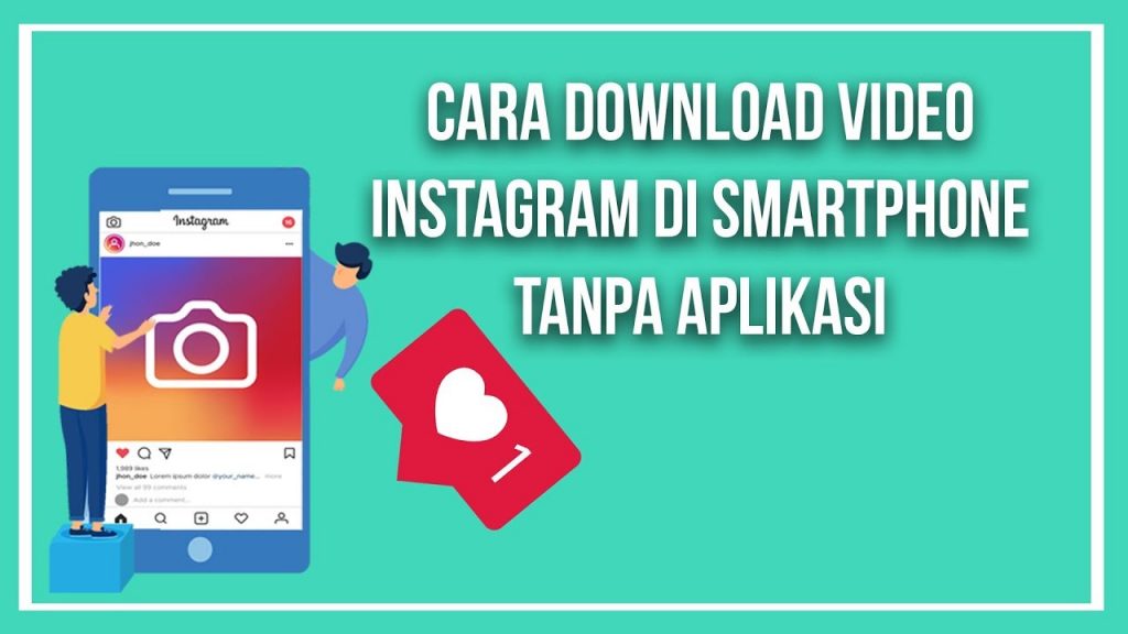  Cara  Mendownload Video Di  Instagram Dengan Hp  Tanpa  
