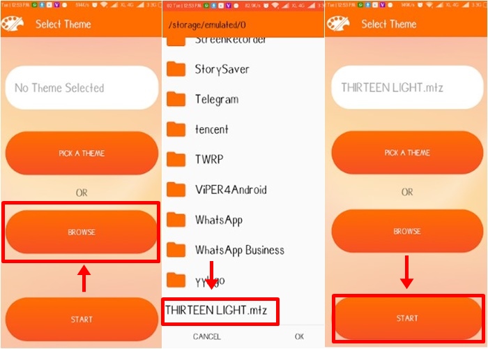 Cara Memasang Tema & Font Xiaomi Pihak Ketiga Tanpa Root