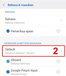 Mengganti Keyboard Xiaomi Ke Bahasa Indonesia