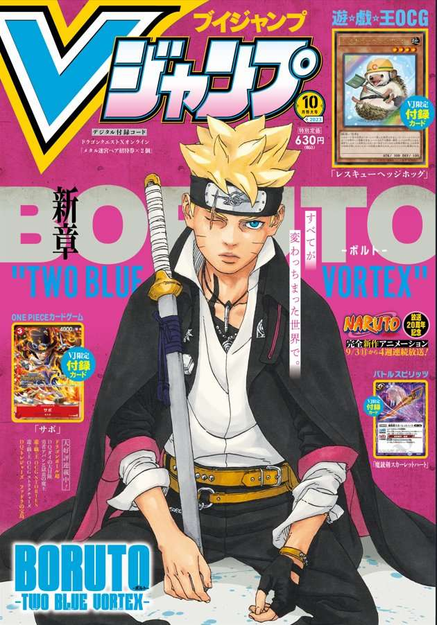 Manga Boruto Timeskip Setelah Hiatus Telah Kembali Dengan Judul Two Blue Vortex