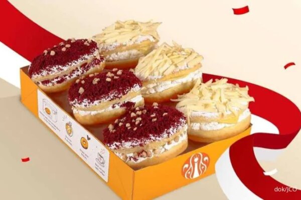 3 Promo JCO 19-30 Agustus 2024, Donut Merdeka Merah Putih Limited Edition