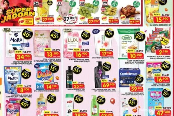 Promo Superindo Edisi Gajian Periode 26-29 Agustus 2024, Es Krim Box Beli 1 Gratis 1