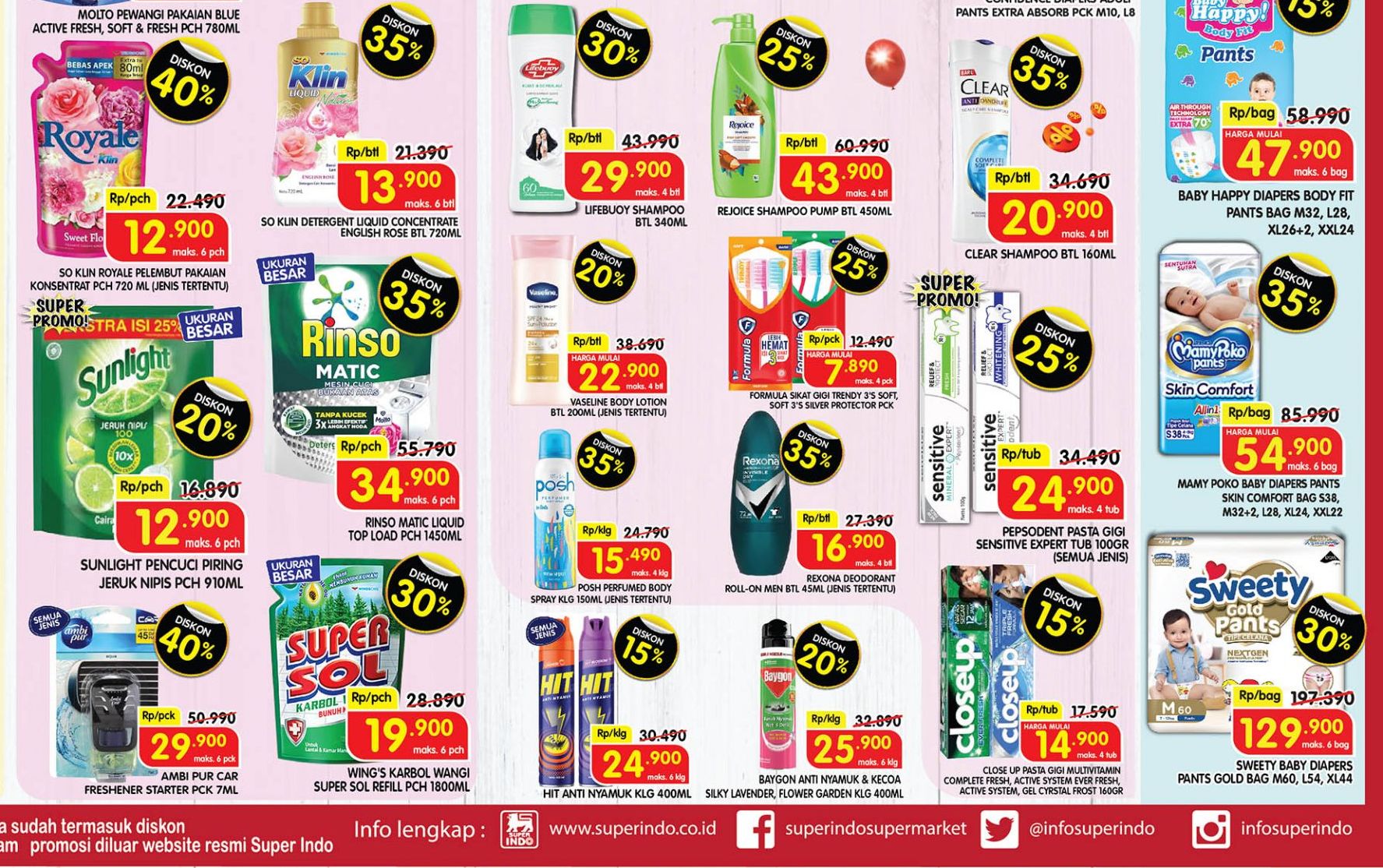 Promo Superindo Weekday 26-29 Agustus 2024