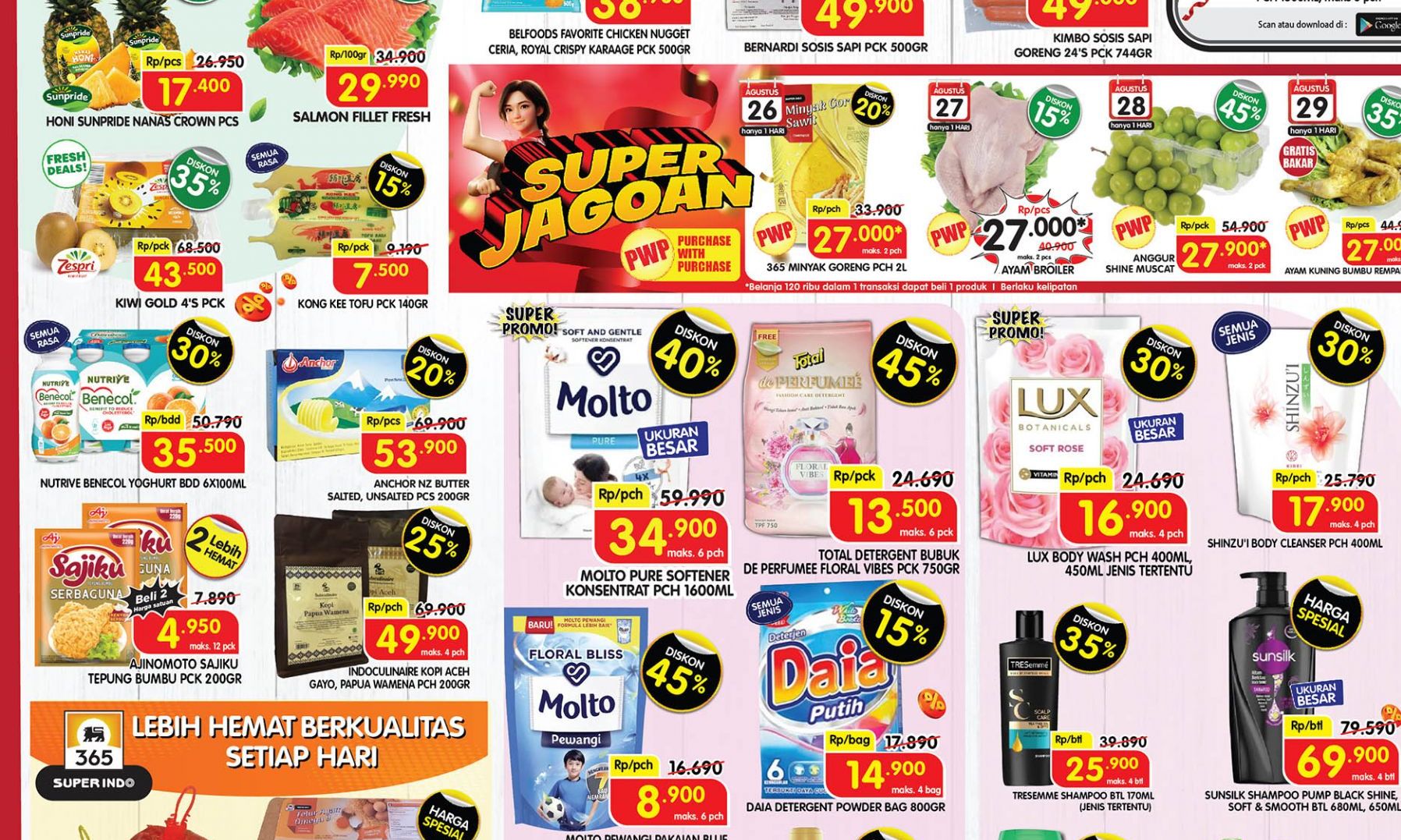 Promo Superindo Weekday 26-29 Agustus 2024