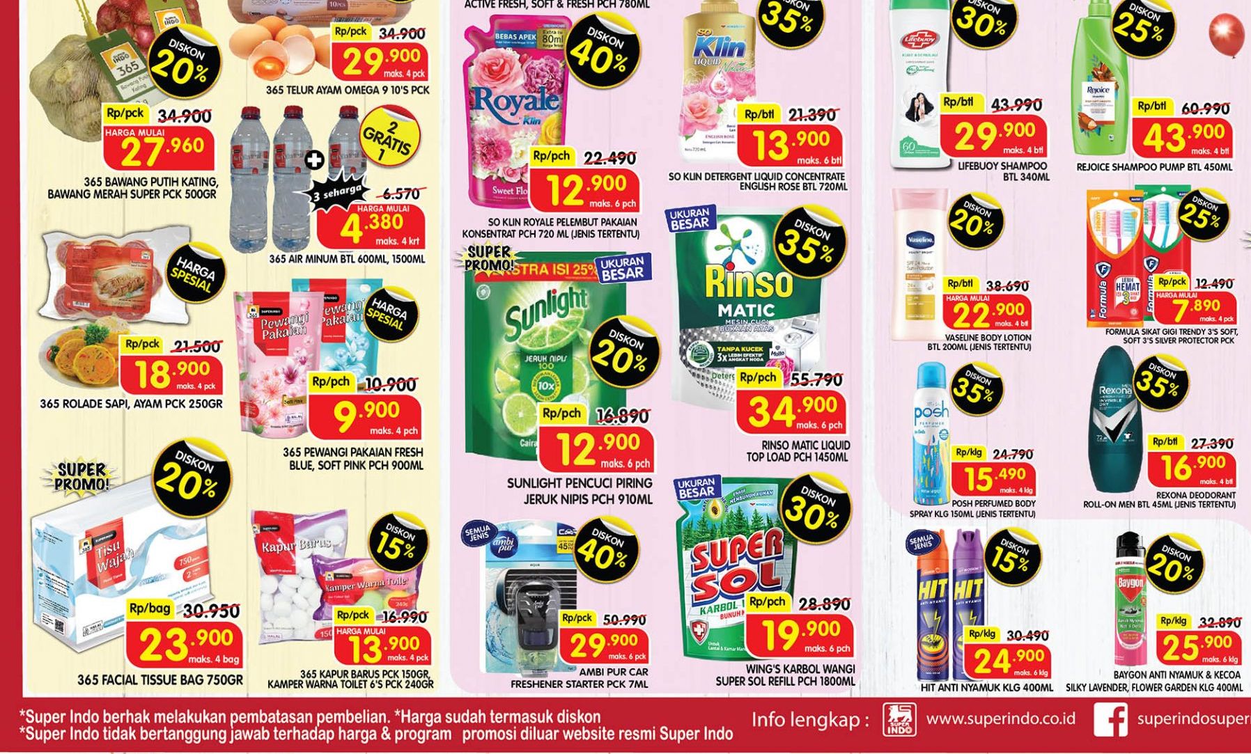 Promo Superindo Weekday 26-29 Agustus 2024