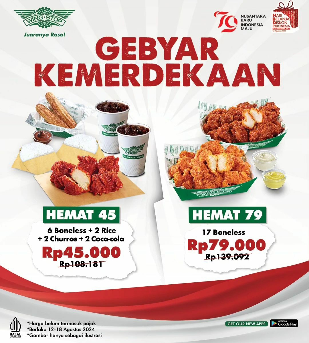 Promo Kemerdekaan Wingstop