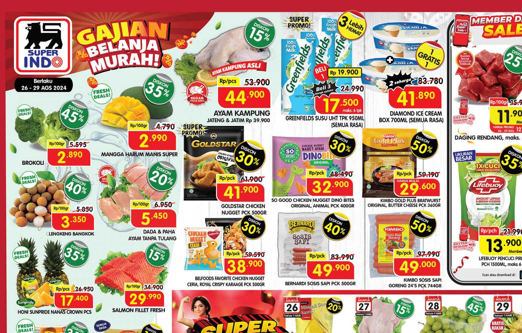 Promo Superindo Weekday 26-29 Agustus 2024