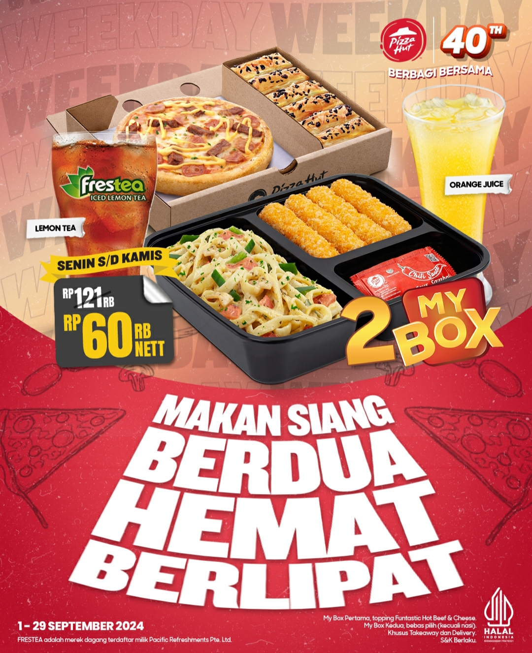 Promo Pizza Hut Rp 60.000