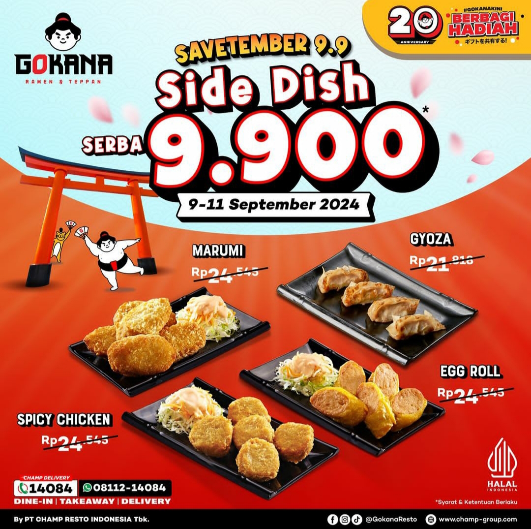 Promo Gokana Rp 9.900