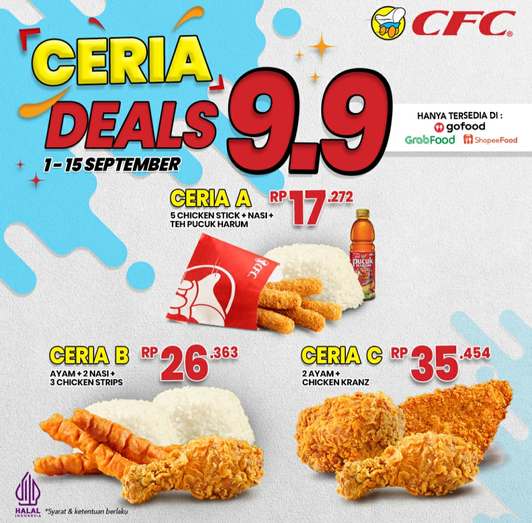 Promo CFC 1-15 September 2024