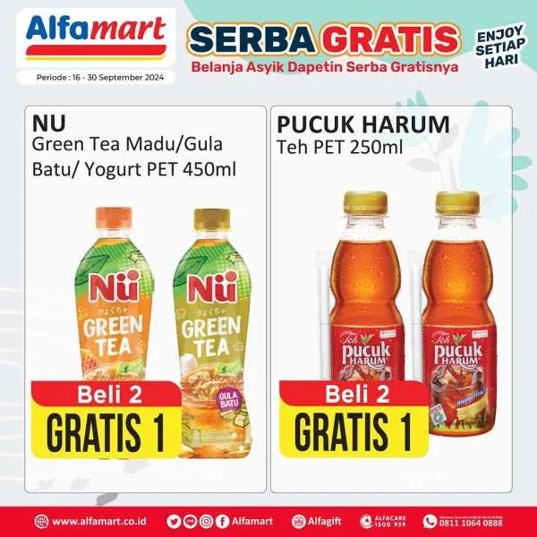 Promo Alfamart Serba Gratis Periode 16-31 September 2024