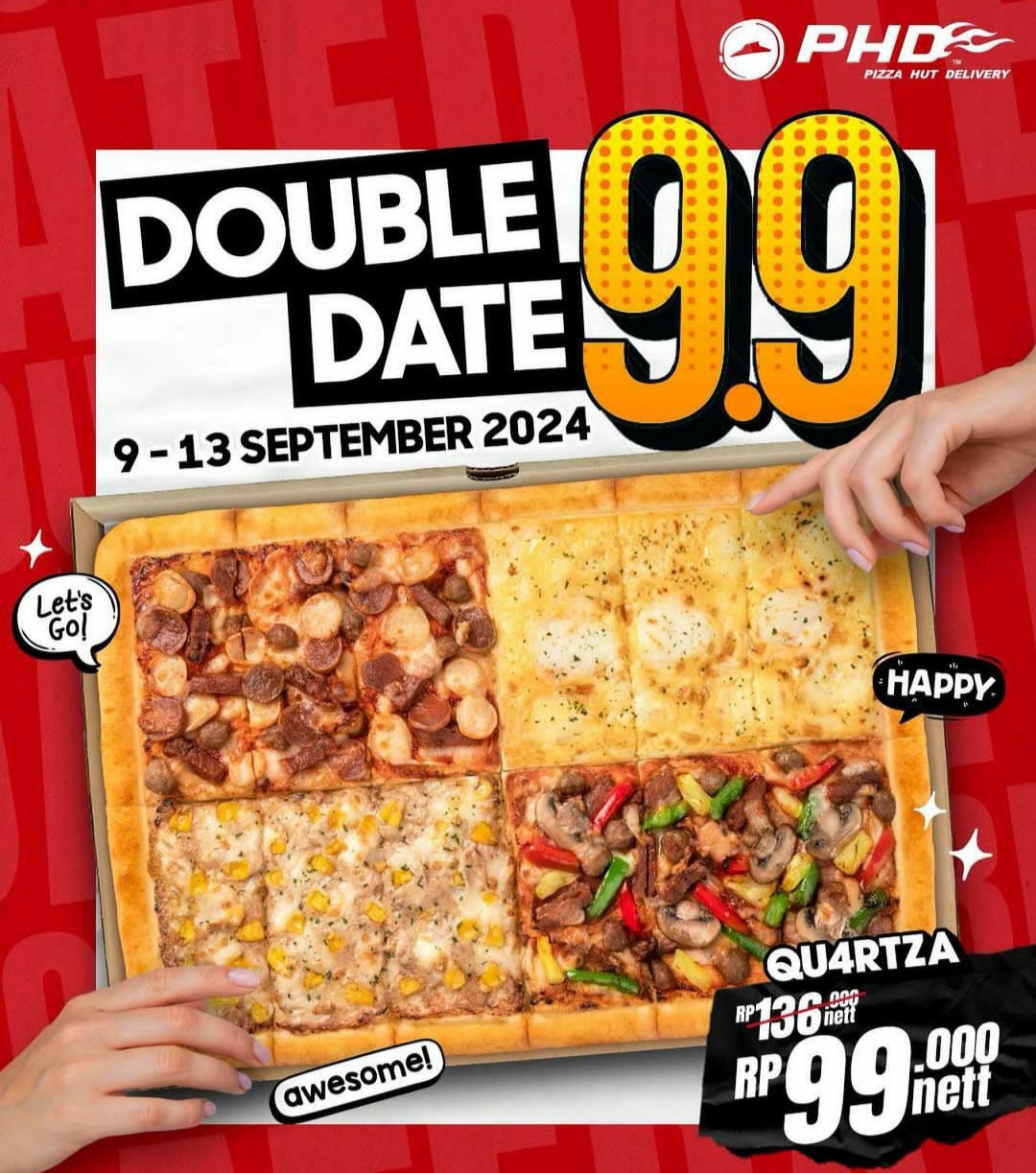 Promo 9.9 pizza hut