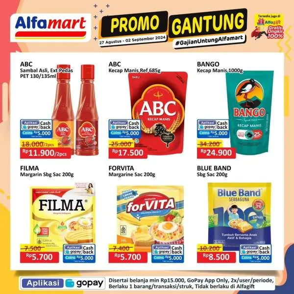 Promo Alfamart Gantung Periode 27 Agustus-2 September 2024