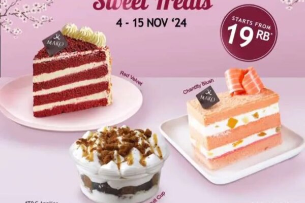 Promo 11.11 Mako Bakery November 2024, Aneka Cake Diskon Spesial Rp 19.000