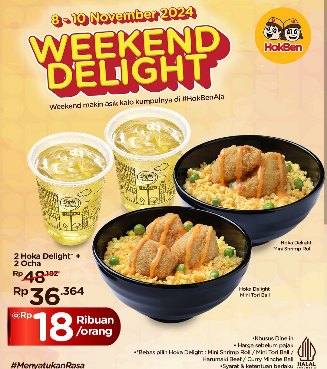 Promo Hokben Weekend Delight