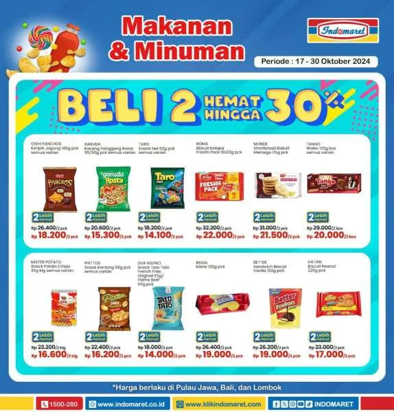 Promo Indomaret Super Hemat Periode 17-30 Oktober 2024