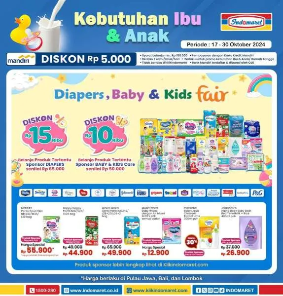 Promo Indomaret Super Hemat Periode 17-30 Oktober 2024