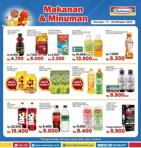 Promo Indomaret Super Hemat Periode 17-30 Oktober 2024