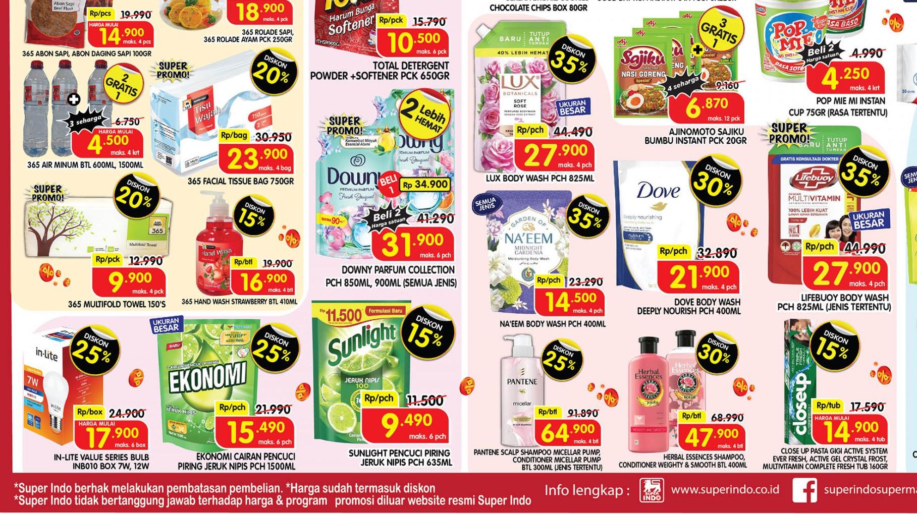 Promo Superindo Weekday 21-24 Oktober 2024