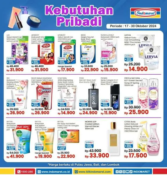 Promo Indomaret Super Hemat Periode 17-30 Oktober 2024