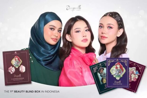 Tampil Cantik, Jacquelle Hadirkan Produk Make-up Bareng Disney