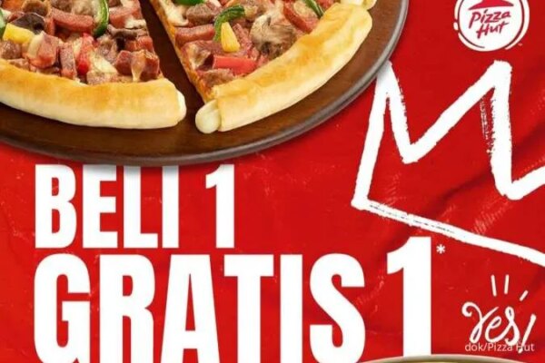 Promo 12.12 Pizza Hut hingga 13 Desember 2024, Beli 1 Gratis 1 Meat Lovers Pizza